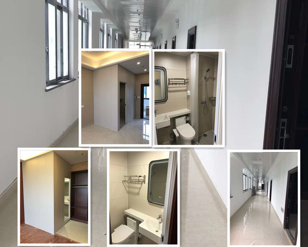 หอพักพนักงานโรงงานอิเล็กทรอนิกส์ Changzhou Zhongrui การใช้รุ่น Kounor BS1521 แบบเต็มบอร์ด